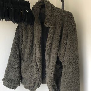 RosieDaze Teddy Bear bomber jacket
